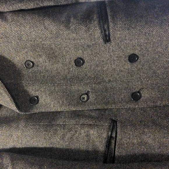 John Varvatos double breasted wool coat - Picture 5 of 7